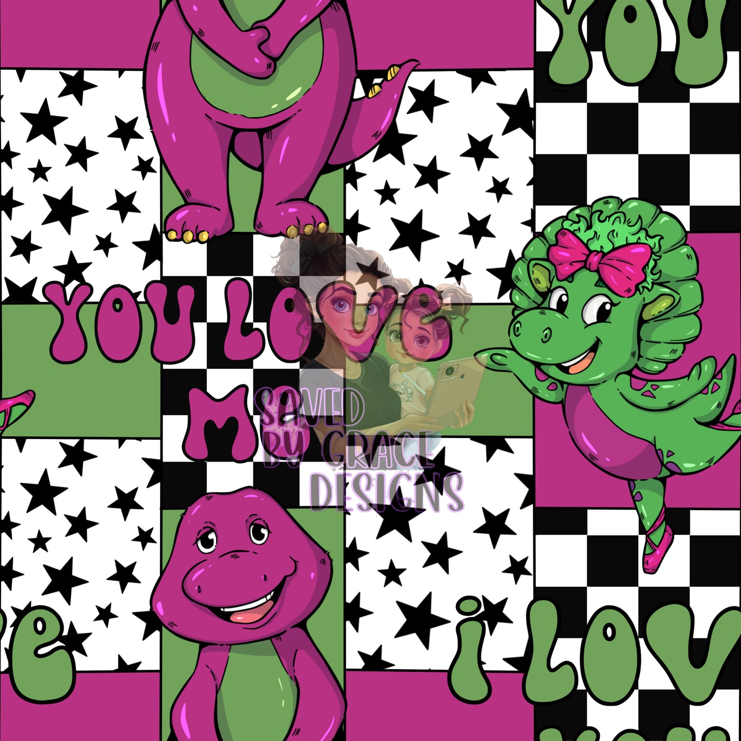 Purple Dino